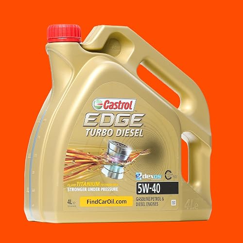 Castrol EDGE 5W-40 Olio Motore per auto Totalmente Sintet…