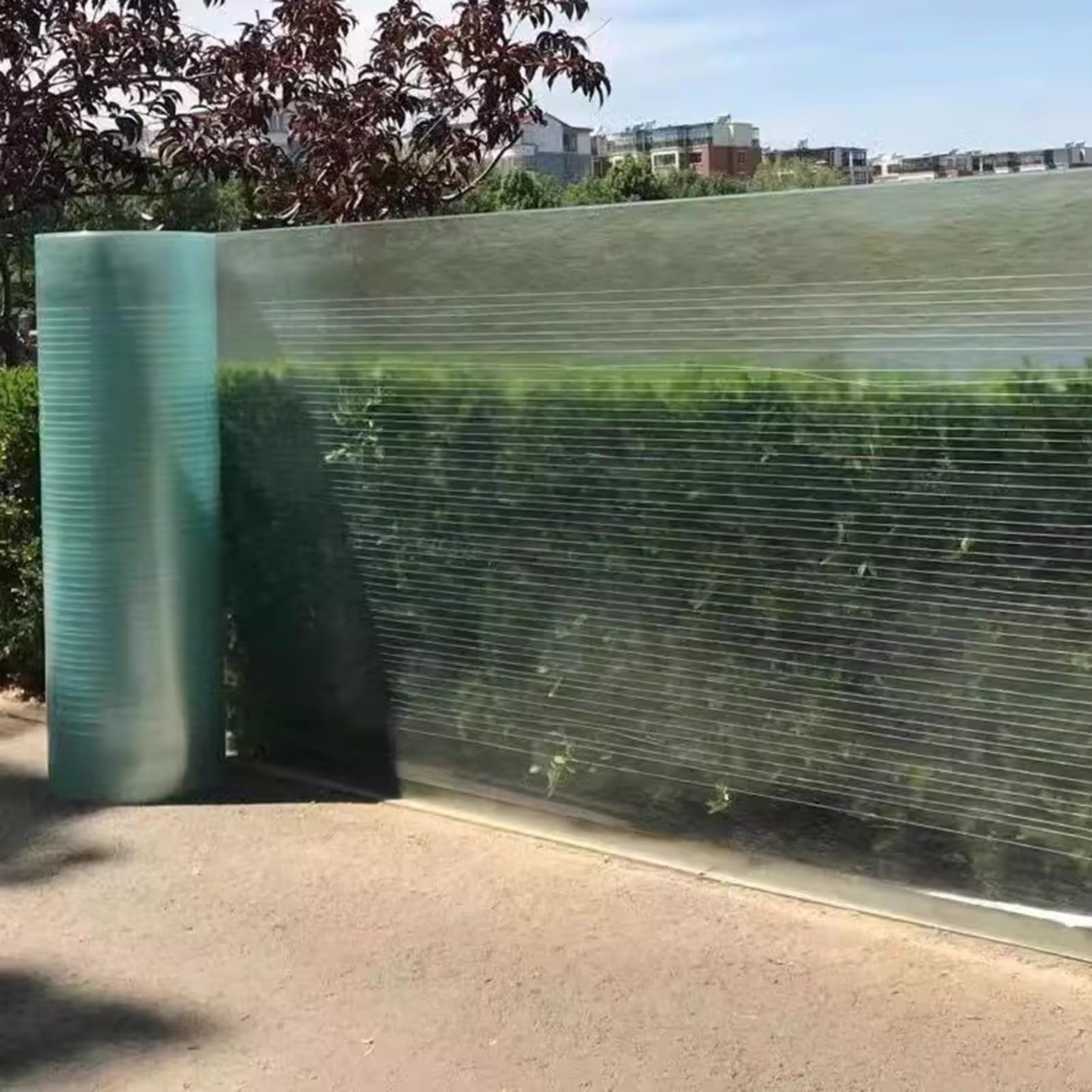 Płyta dachowa z poliwęglanu, wodoodporne panele oświetleniowe z ochroną przed promieniowaniem UV i izolacją, do szklarni zewnętrznej, garażu i pokryć dachowych