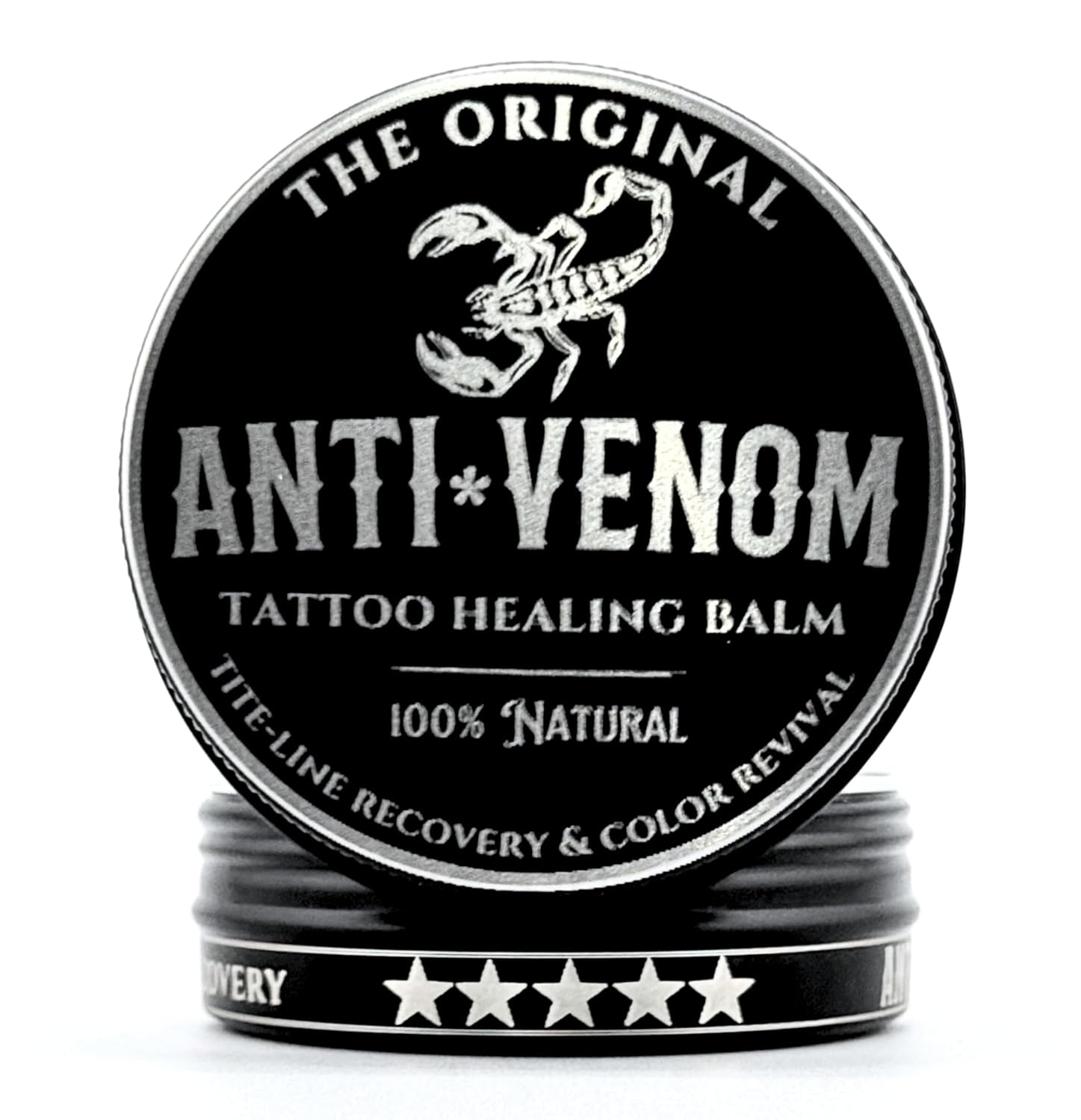 Anti*Venom Tattoo Aftercare – Premium Organic Tattoo Aftercare for Nourishing Fresh Tattoos, Daily Tattoo Moisturizer, Fast-Absorbing, Unscented & Dye-Free, Petroleum-Free, Artisan Quality