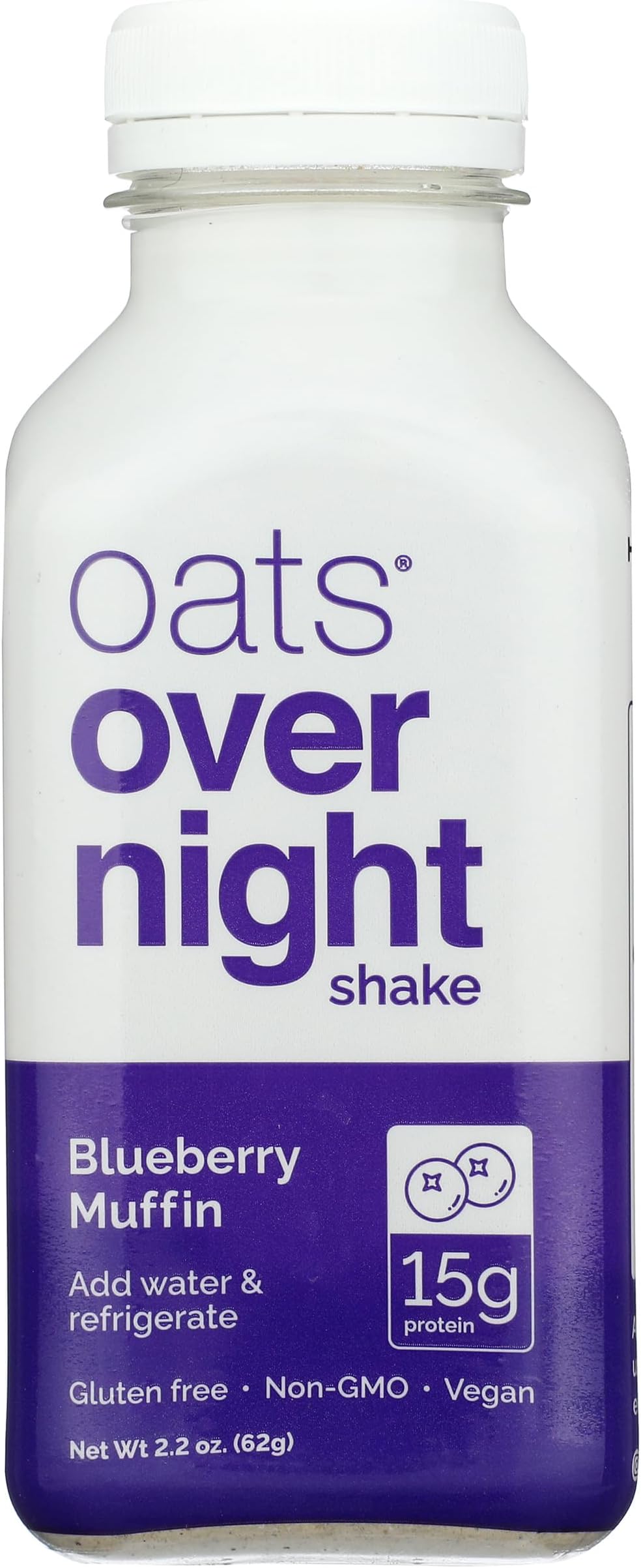 Blueberry Muffin Overnight Oats Shake, 2.2 OZ