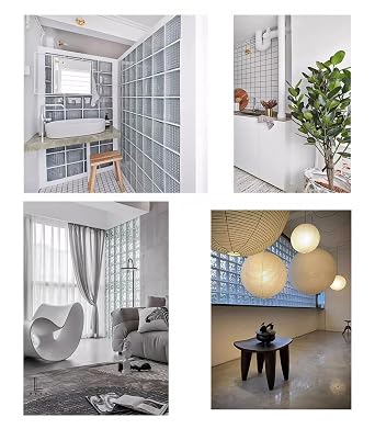 Square Glass Building Blocks Dual Purpose Insulated Wall Units with Privacy Protection & High Transmission