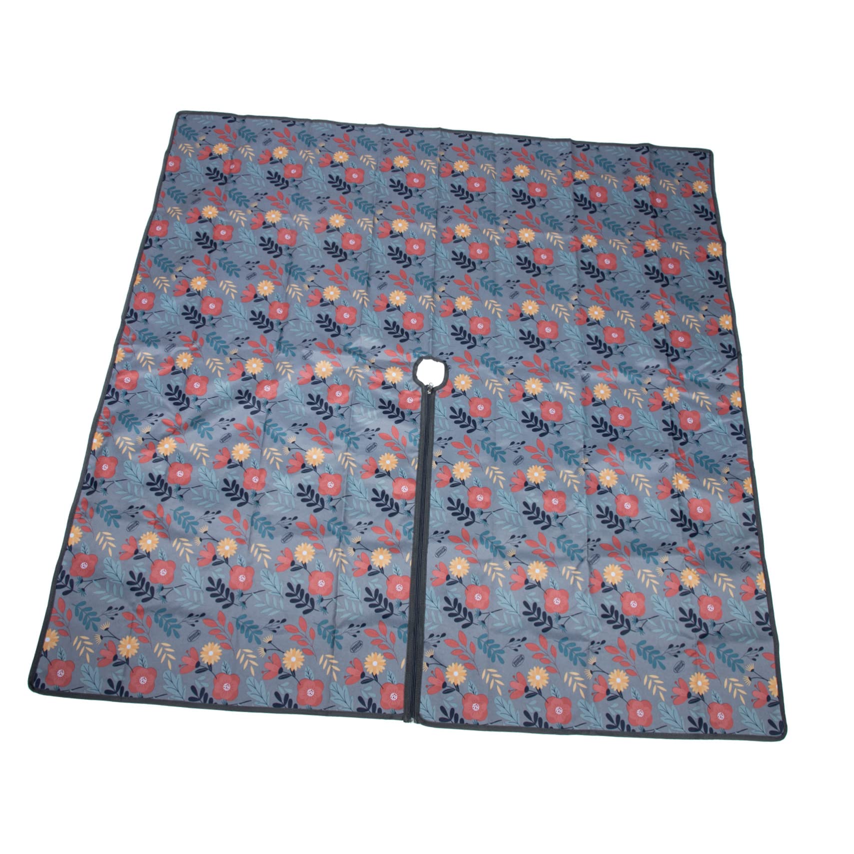 Nappe de pique-nique ronde imperméable extérieure zippée Milisten pour table de camping