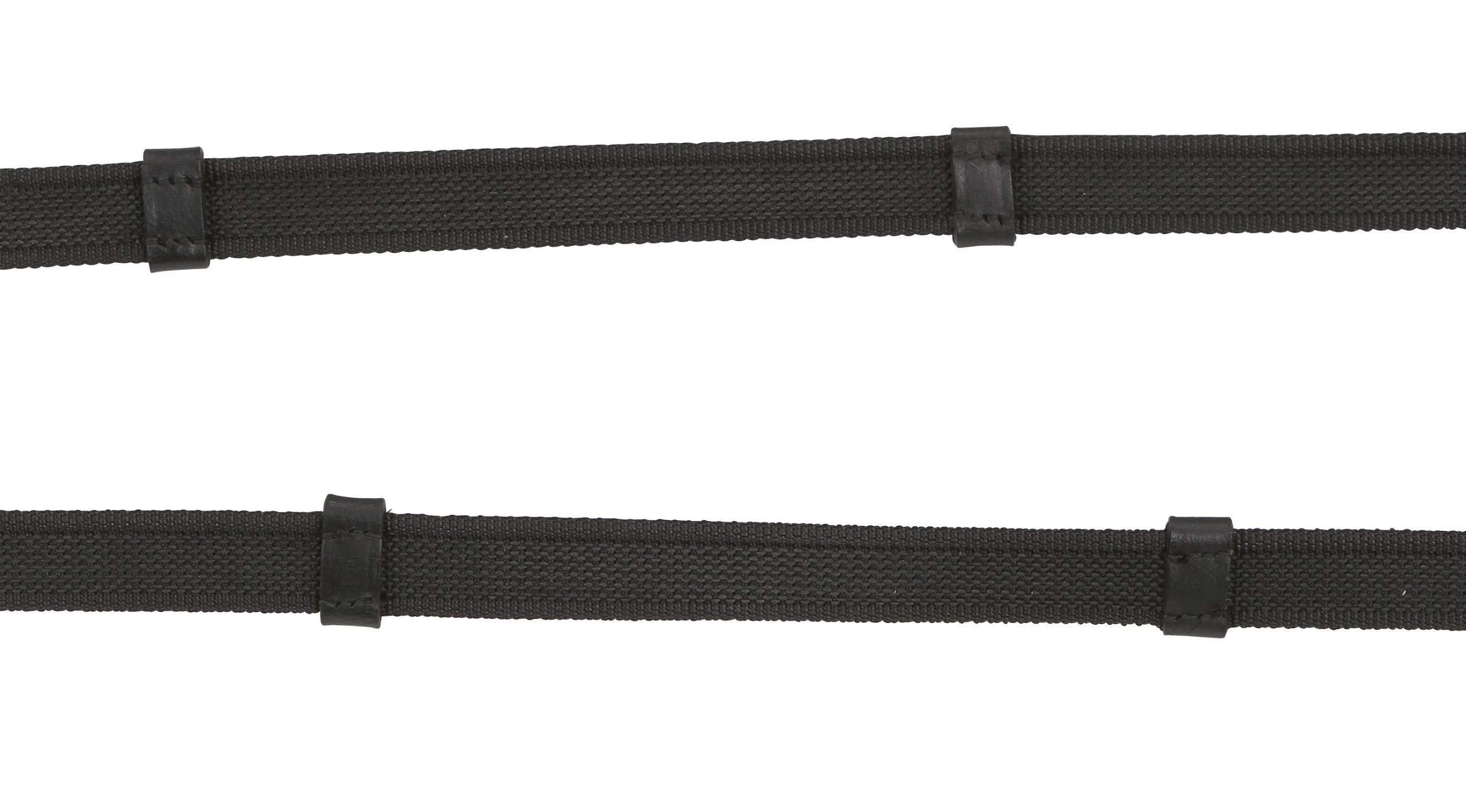 Kerbl Covalliero Antislip Gummizügel Schwarz Full