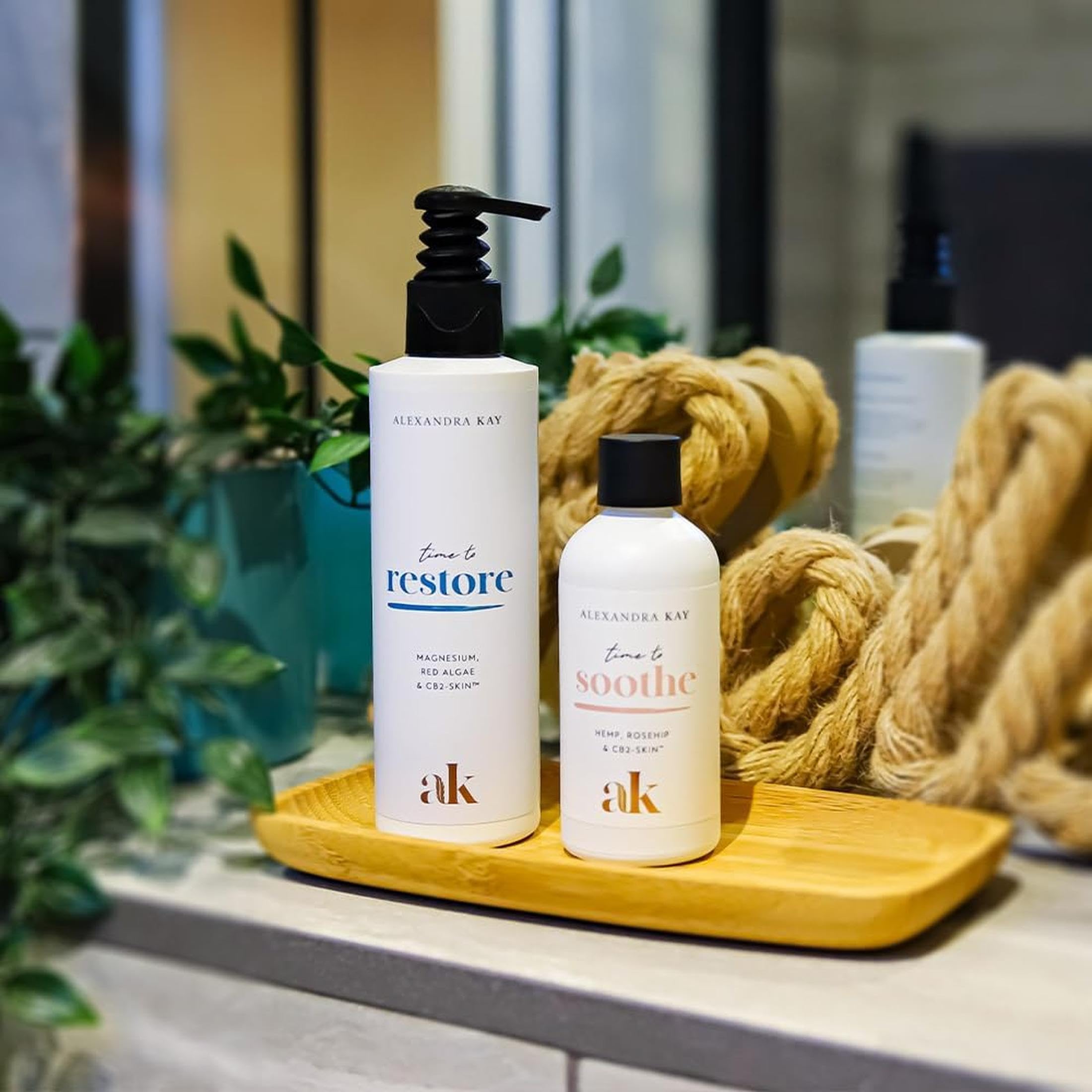 Green People Alexandra Kay Magnesium Körperlotion, Tierversuchsfrei, 200ml | Feuchtigkeitsspendende, Milde Formel, Magnesium und CB2-Skin Biofunktional, Für alle Altersgruppen