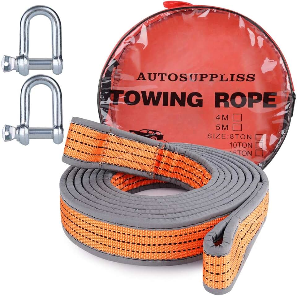 Ceinture De Sécurité Resistance 3 Tonnes Amazon.fr | Cordes de remorquage pour auto