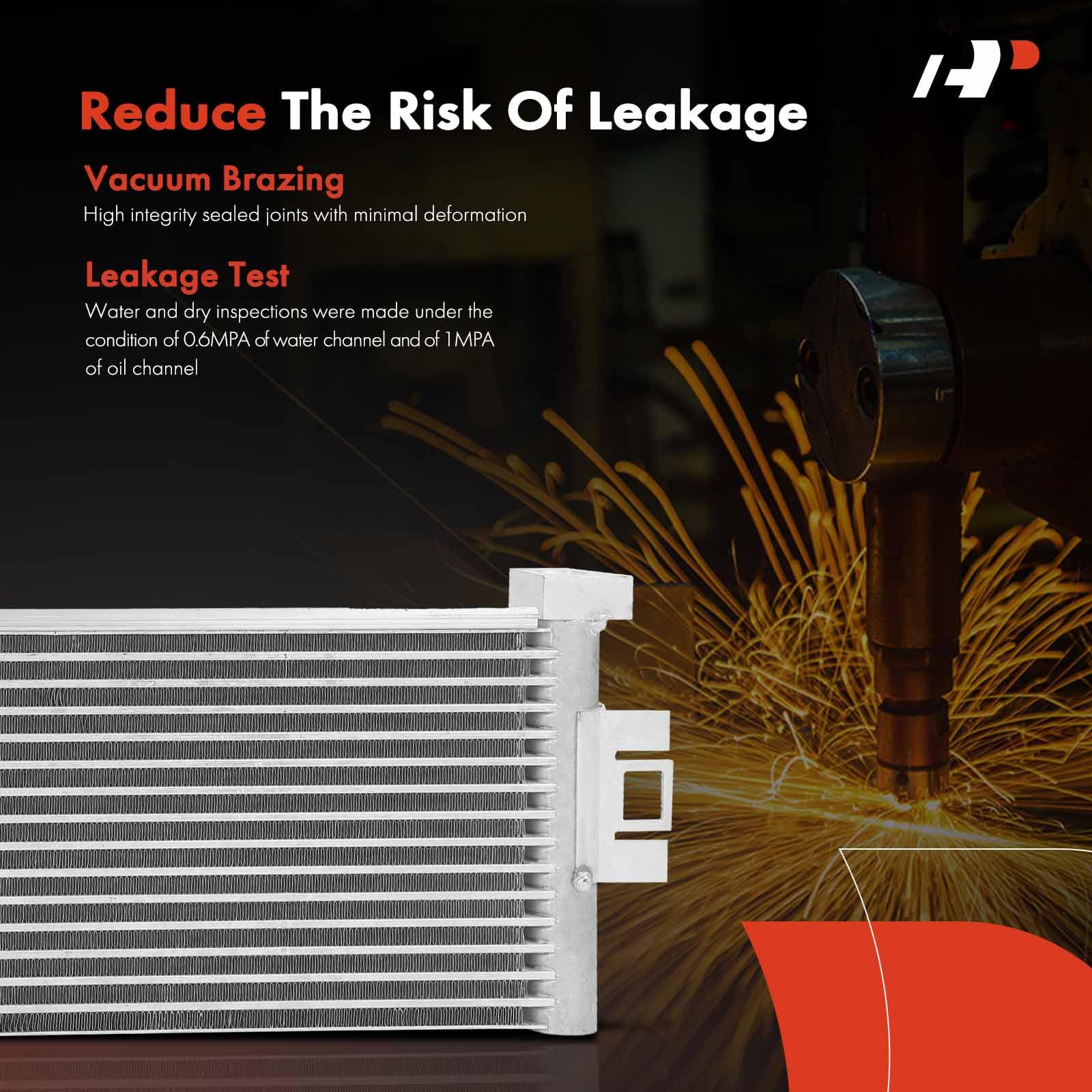 Amazon.com: A-Premium Engine Oil Cooler Compatible with BMW X4  