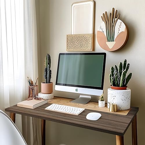 Miniatura 54 de Kaboon Mesa universal, escritorio sólido de una pieza para escritorio de pie sentado, escritorios dobles, escritorio en L, bricolaje, encimera de