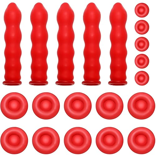 Cubiertas de tubo de calafateo para calafatear, 20 piezas de herramienta de acabado de calafateo sellador para sellar y preservar