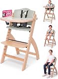 Product image of Abiie Beyond Junior Convertible Wooden High Chair