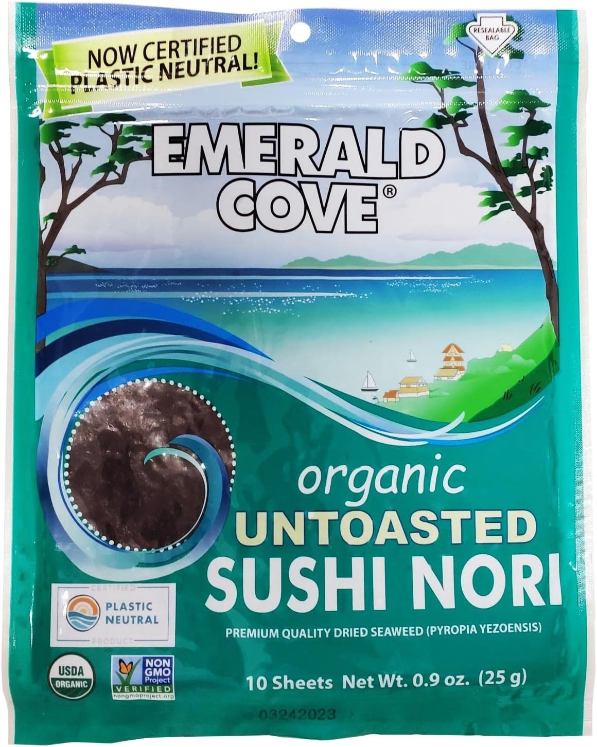 Emerald Cove Organic Nori sheets, .9 oz