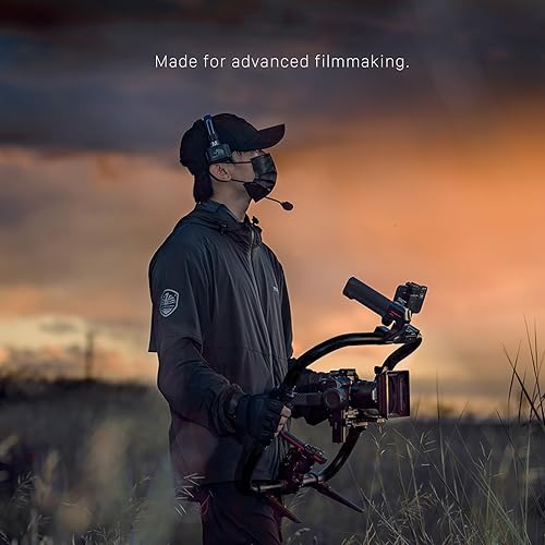 Miniatura 6 de Tilta Kit de control básico Ring Grip Plus compatible con DJI Ronin RS2, RS 3 Pro y RS 44 Pro  Mango de control inalámbrico  Estabilidad, movimiento