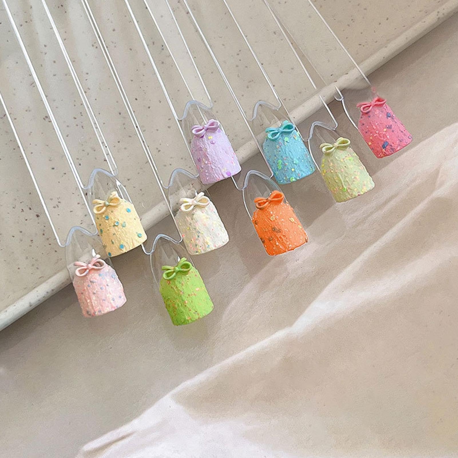 Esmalte de uñas de gel Klopgel, 9 colores mate en pasta – consistencia cremosa para diseños de uñas creativos