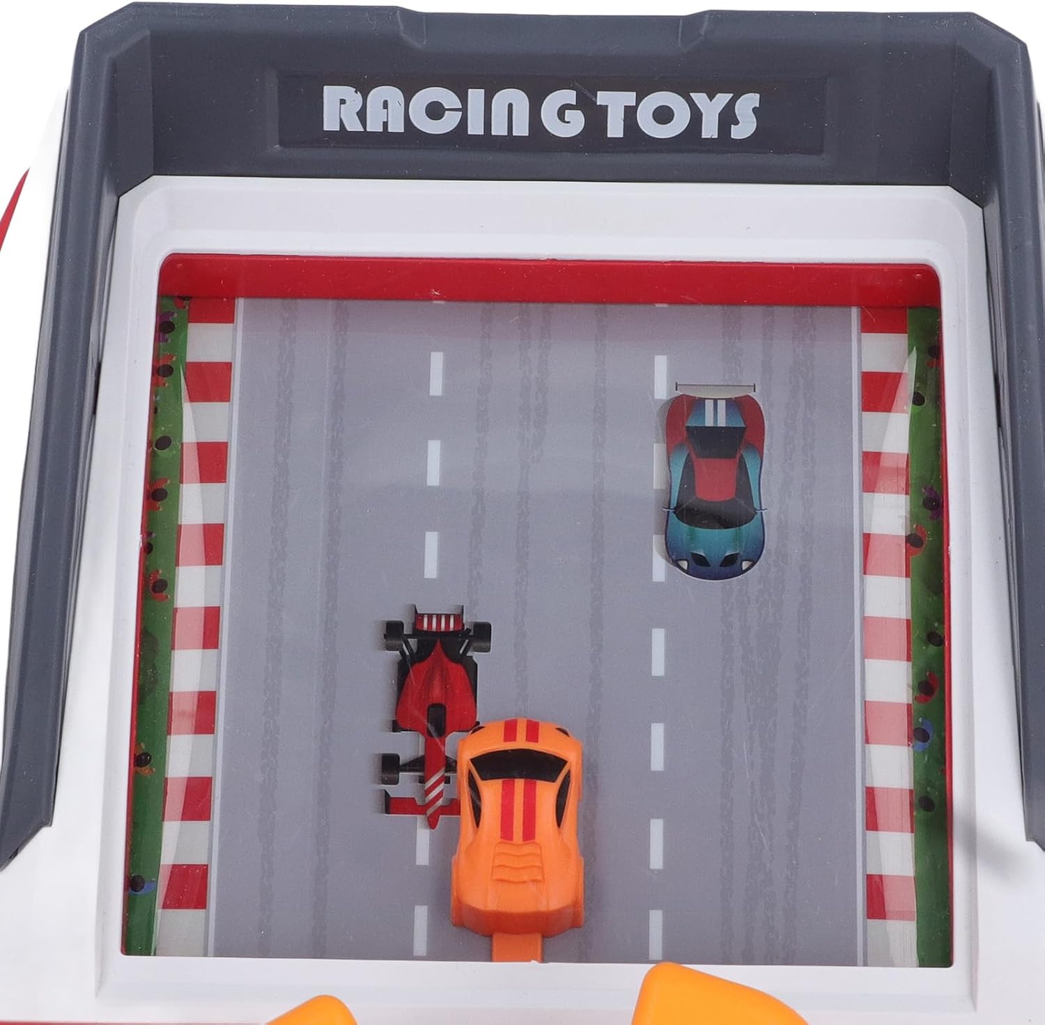 CHICIRIS Musical Steering Wheel Toy, Driving Experience with Sound Light Effects, Easy Grip for Children Early Education Coordination Training (Red)