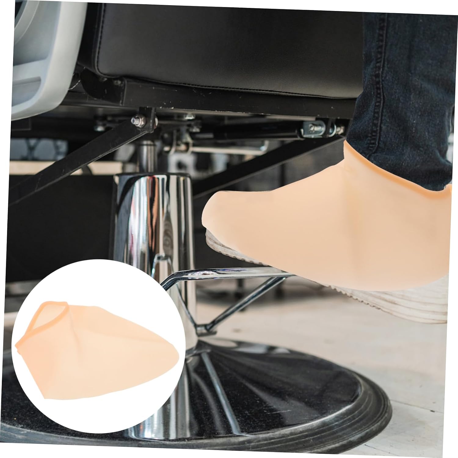 Hairdressing Accessories of Non-slip Wear-resistant Easy to Stretch Shoes Covers