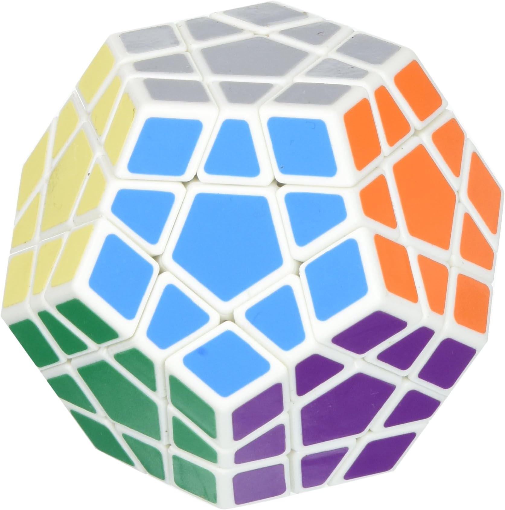 Shengshou Megaminx White Speed Cube Puzzle