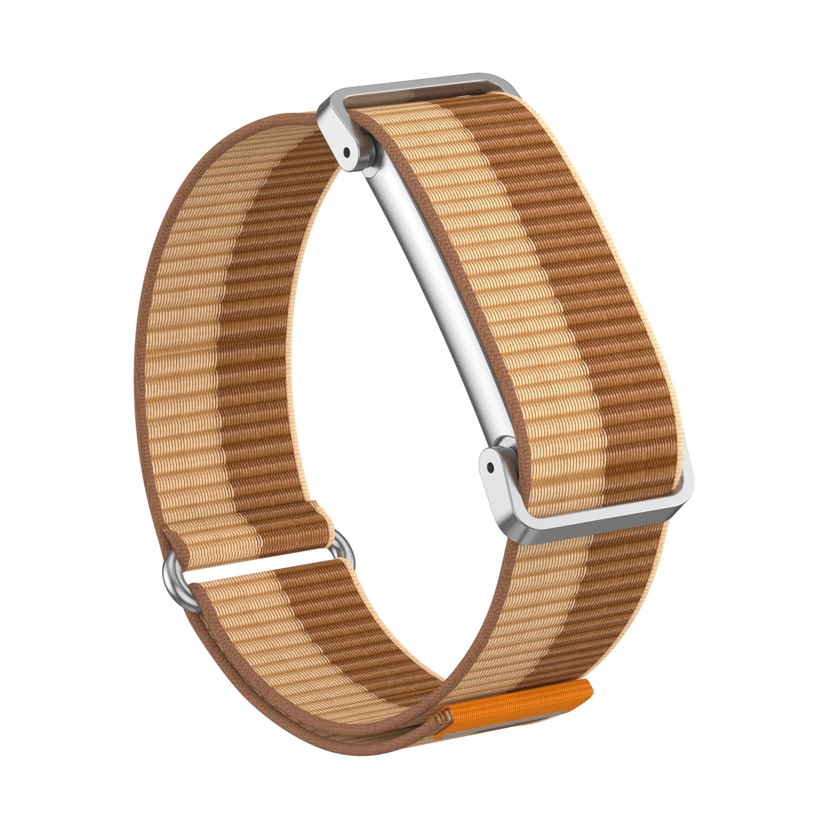 Nylon Sport Replacement Watch Strap for Google Fitbit Air, Adjustable Hook Ring Wrist Band with Quick Release Metal Frame for Gym Workout Outdoor Sports Daily Wear