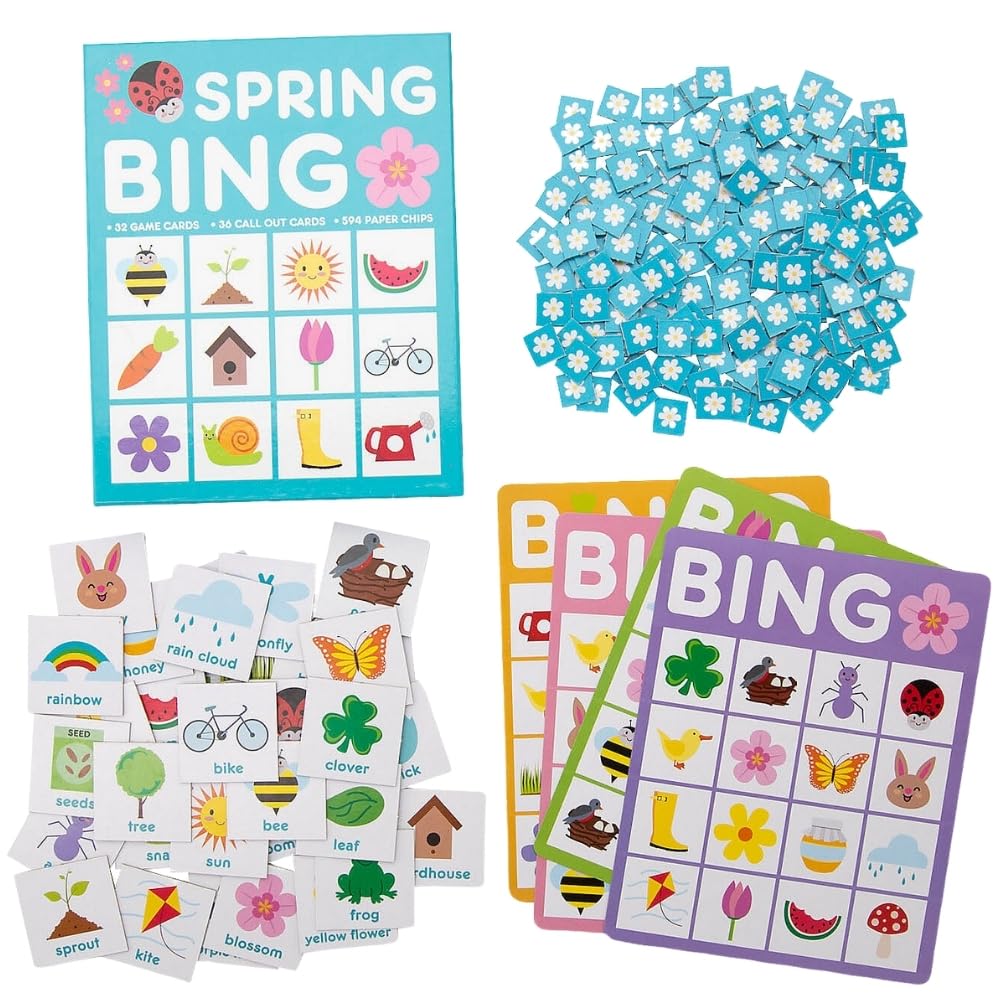 Fun Express Premium Spring Bingo Game