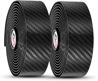 Rennrad Lenkerband, Lenkerband für Rennräder mit Carbon-Effekt, Rutschfest & Stoßdämpfendes Gel, Bequem & Langlebig, Geeignet für Rennrad & Gravel