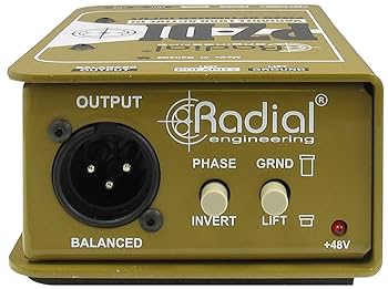 （美品）RADIAL PZ-DI ピエゾピックアップ用DI Radial Engineering PZ-DI Piezo Optimized DI Box - Vintage King
