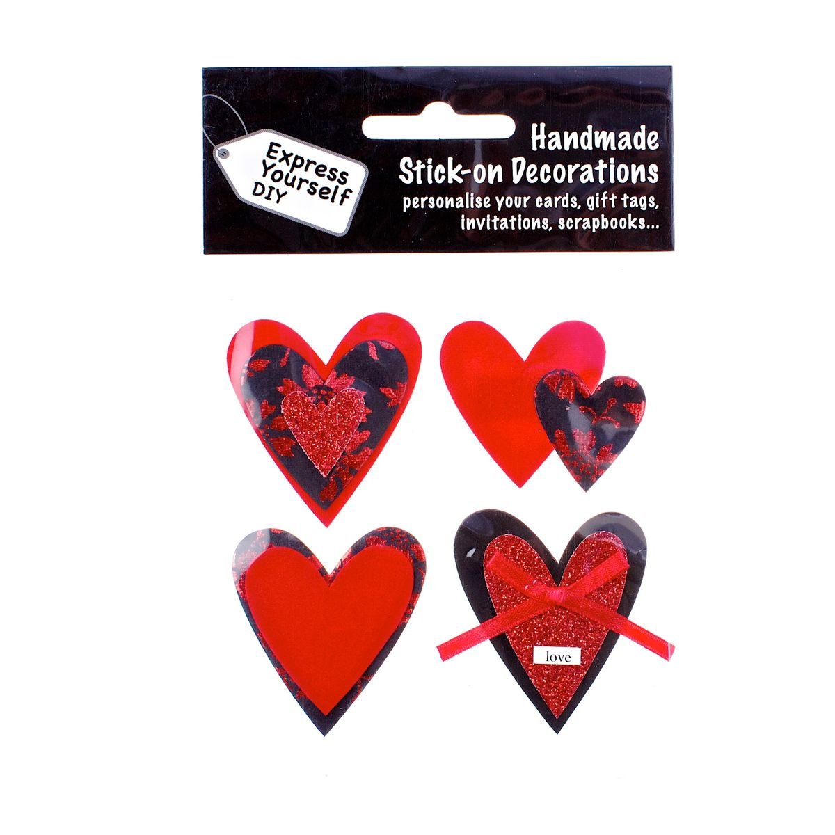 Express Yourself MIP DIYT162 3D Stickers, Multi-Colour
