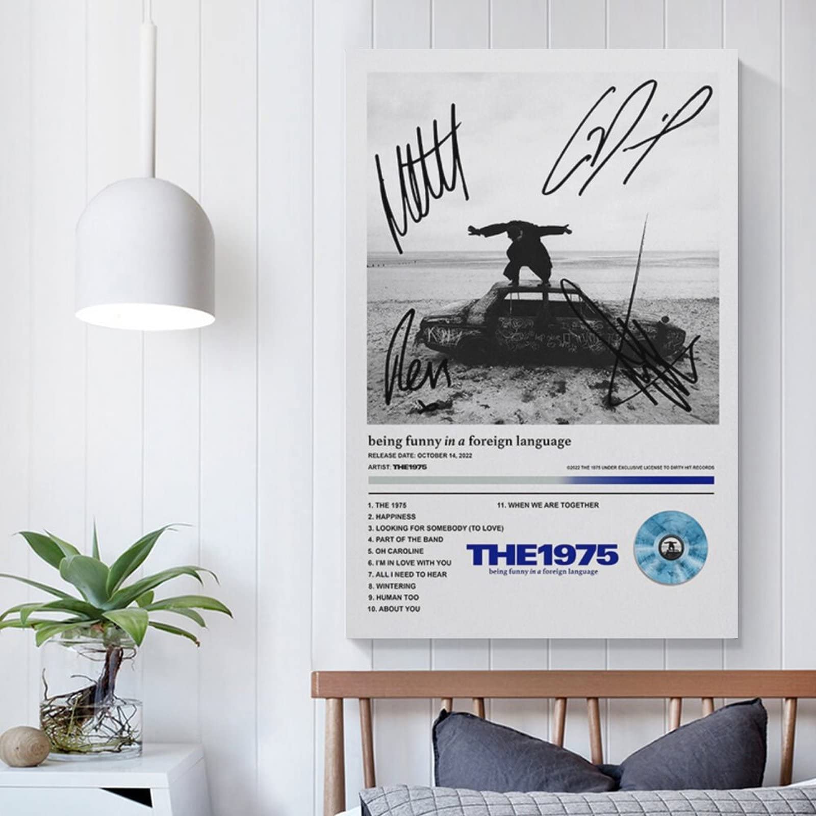 輝け！今この瞬間！ページ Amazon.co.jp: The 1975 ポスター Being Funny In A 外国語 音楽