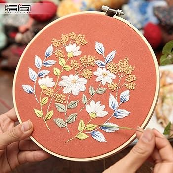 Amazon | 刺繍スターターキット 手作り DIY素材 ハンドクラフト
