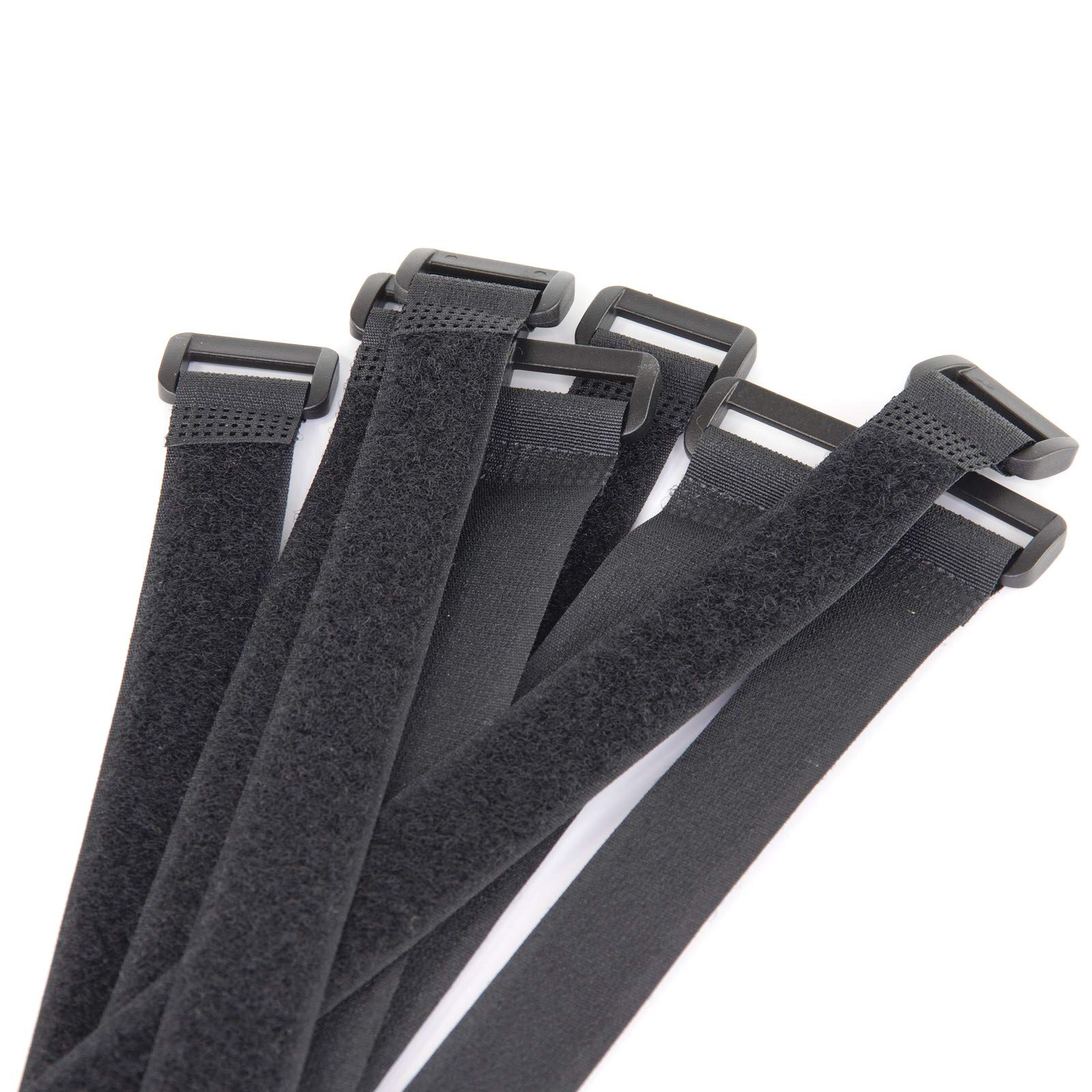 100x Kabelbinder Klett schwarz 3x300 cm *** Klettverschluss *** Große AUSWAHL 1/2/3/5cm 10-300cm 1/10/20/50/100er Packs