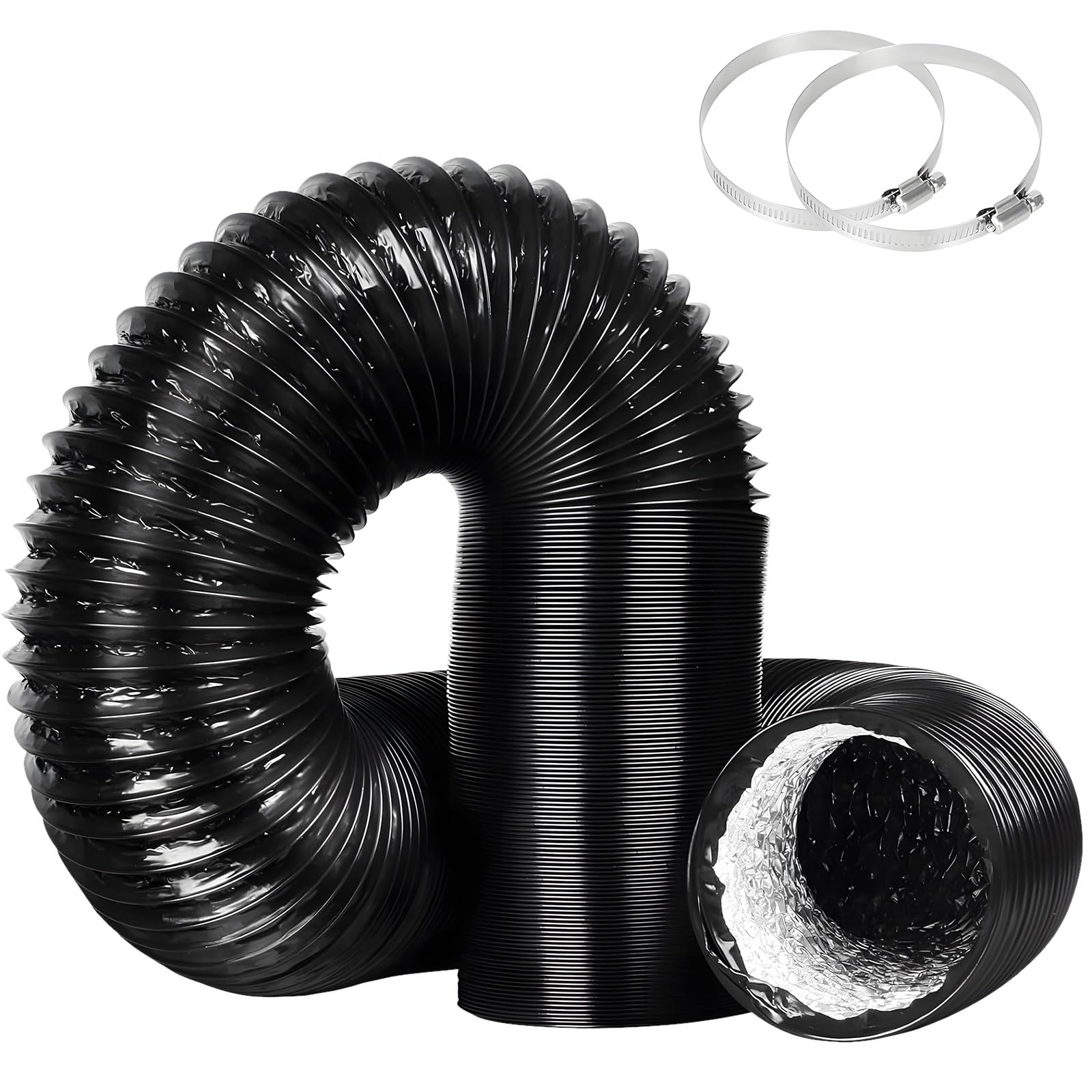 Piceioep Of 1 Multi Purpose PVC Composite Vent Ensuring for Various Needs Including Clamps Airflows for Various Vent Needs