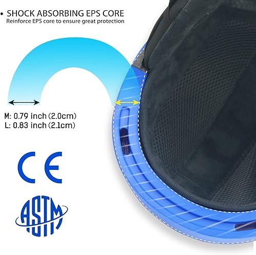 Miniatura 3 de DKONI Casco de esquí para adultos, casco de snowboard para hombres y mujeres, casco de deportes de nieve certificado para esquí, snowboard