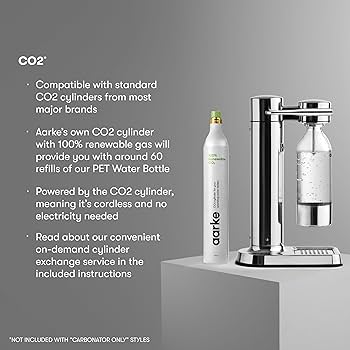 【s.mama】【新品未開封】aarke carbonator2 Amazon.com: Aarke Carbonator Pro, Sparkling & Carbonation