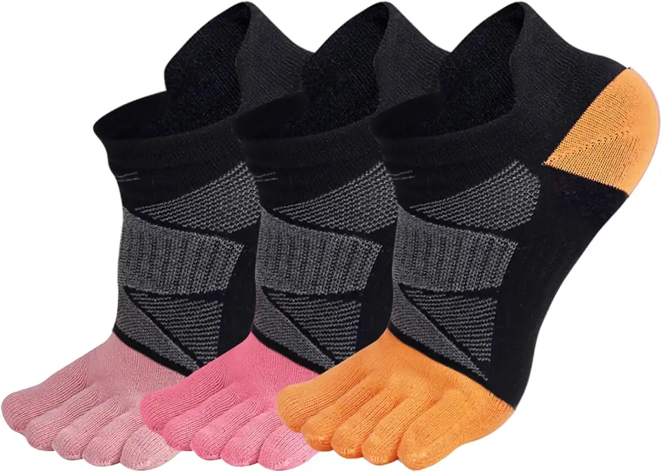 Femfingersstrumpor för träning och löpning