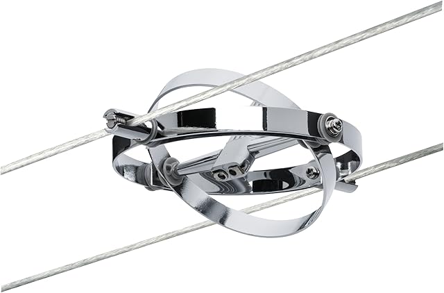 Paulmann Wire System, Metal, GU5.3, Chrome matt, Chrome