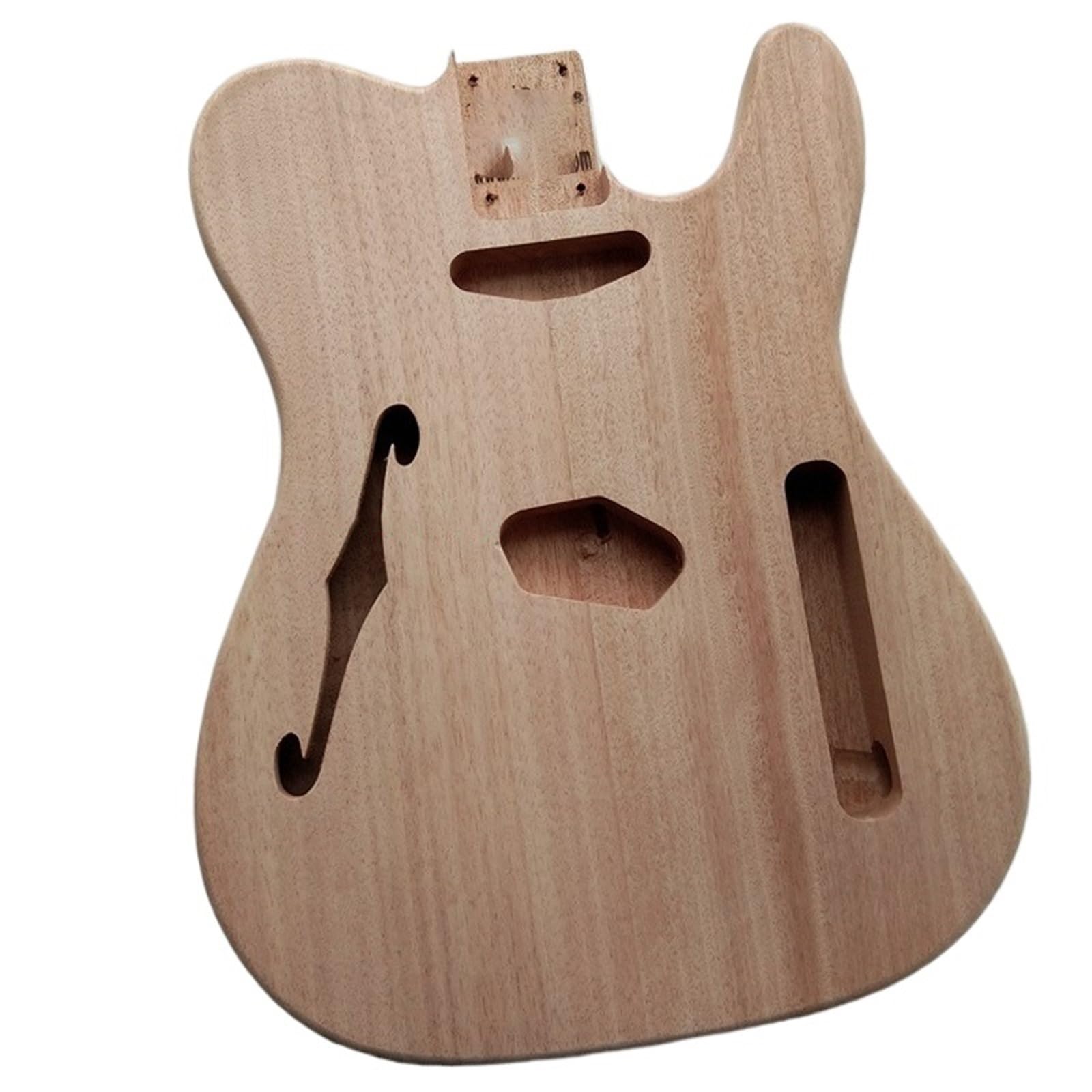 Unfinished Guitar Body The Mahogany Body With F Holes Is Suitable For TL Electric Guitar