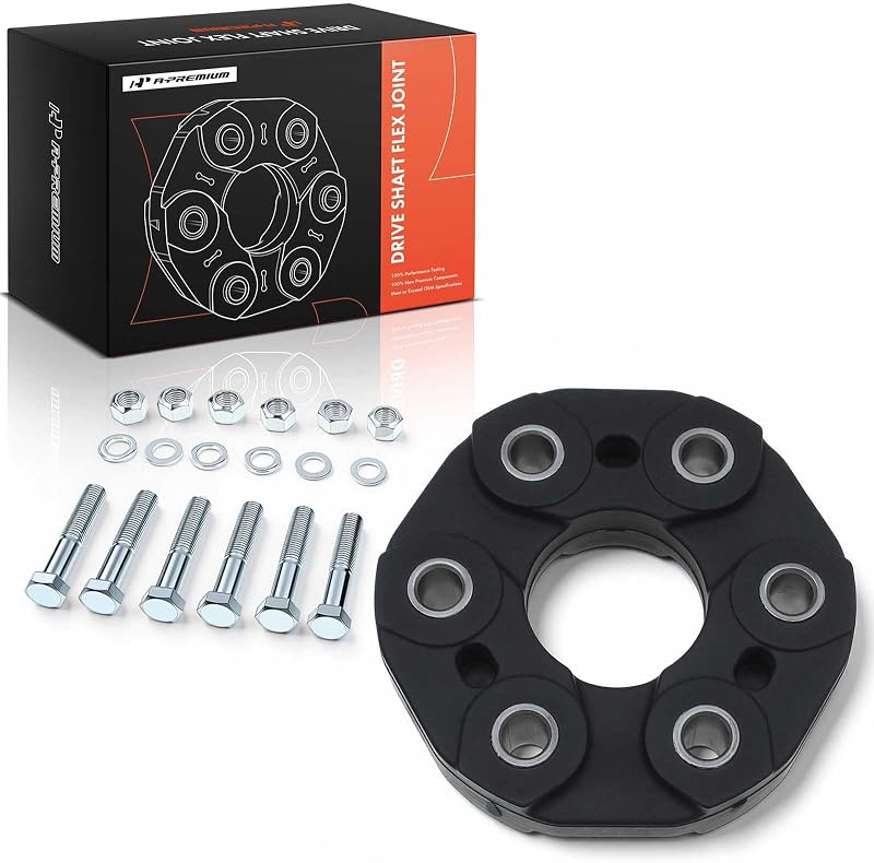 Acoplamento flexível do eixo cardã traseiro A-Premium para Land Rover Discovery – Kit com parafusos e porcas