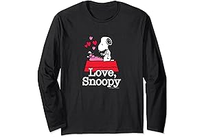 Valentine's Day Sweetheart Snoopy Long Sleeve T-Shirt