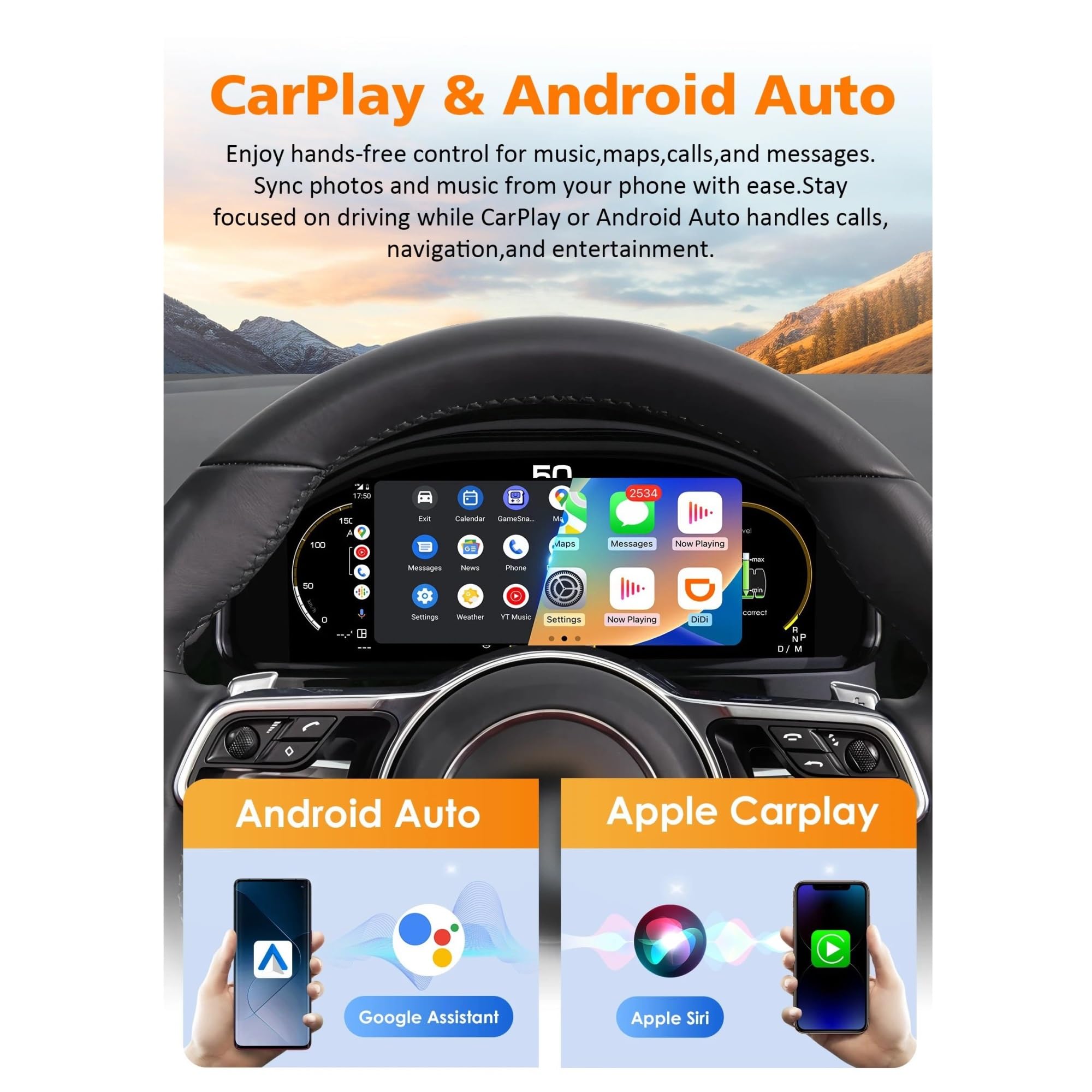 Pantalla para Coche para Cayenne 2011-2017