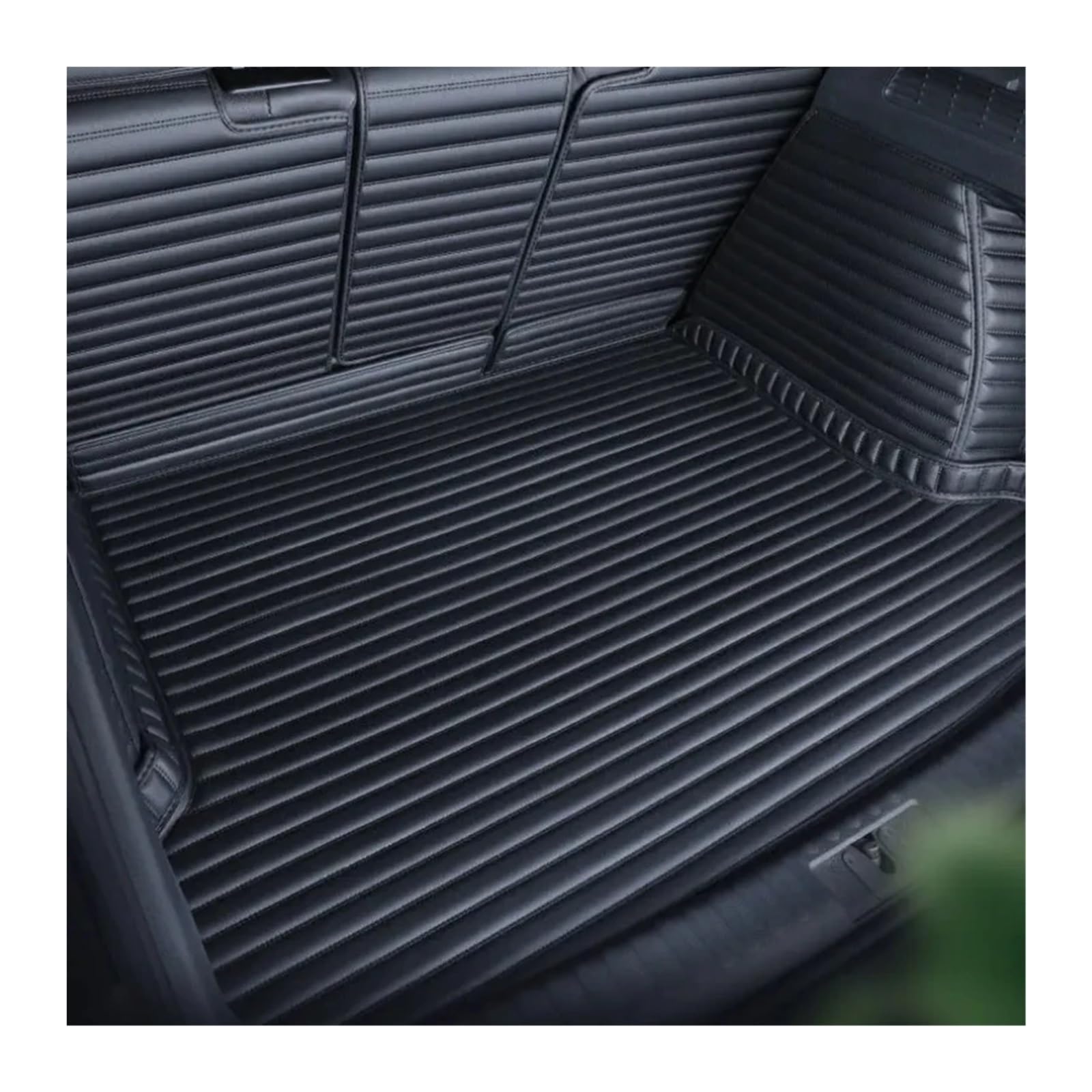 wykładzina cargo Pasiasta skóra ekologiczna niestandardowa mata do bagażnika samochodowego na całe ciało pasująca do Peugeot 301 307 308 2014-2015 2016-2019(05,308 2014-2015)