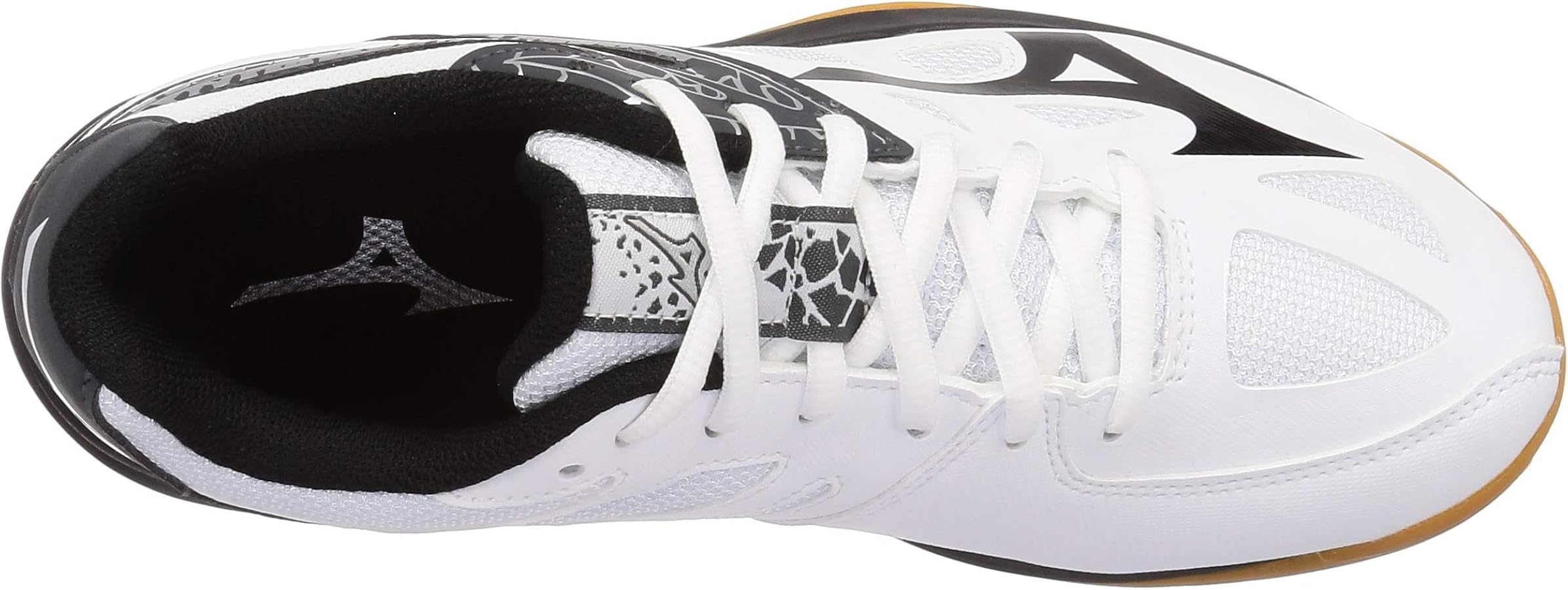 Amazon.co.jp: Mizuno Thunder Blade 2 Volleyball Shoes, White x