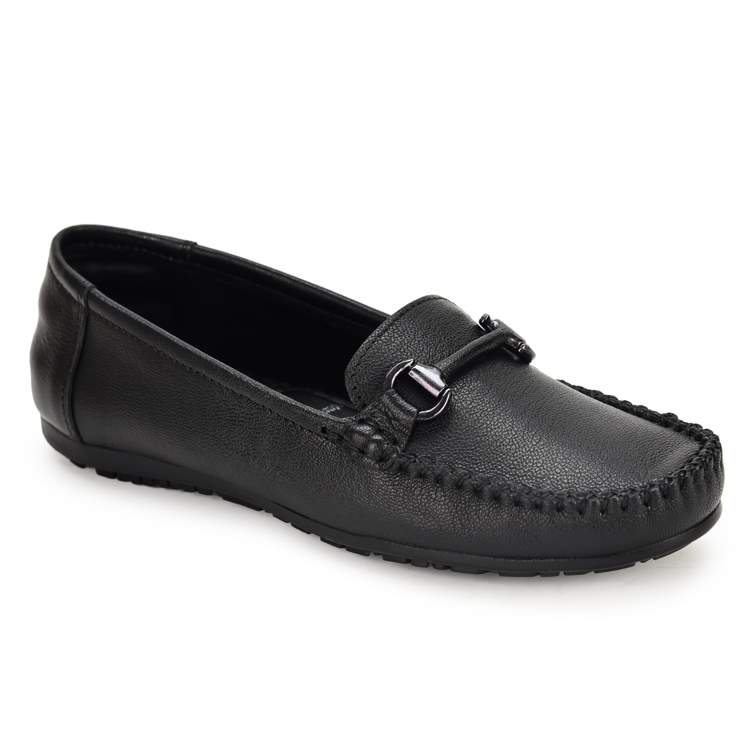 zoom shoes W7255 Women's Genuine Leather Slip-On Loafers | Stylish, Comfortable, Lightweight & Flexible Casual Shoes for All-Day Wear-picture-30