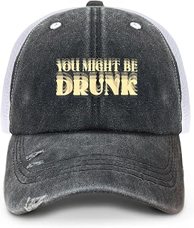 You Might be Drunk Sun hat Cycling Cap for Her