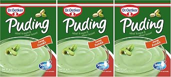 Dr. Oetker Puding Antep Fıstıklı 91 Gr 3lü paket