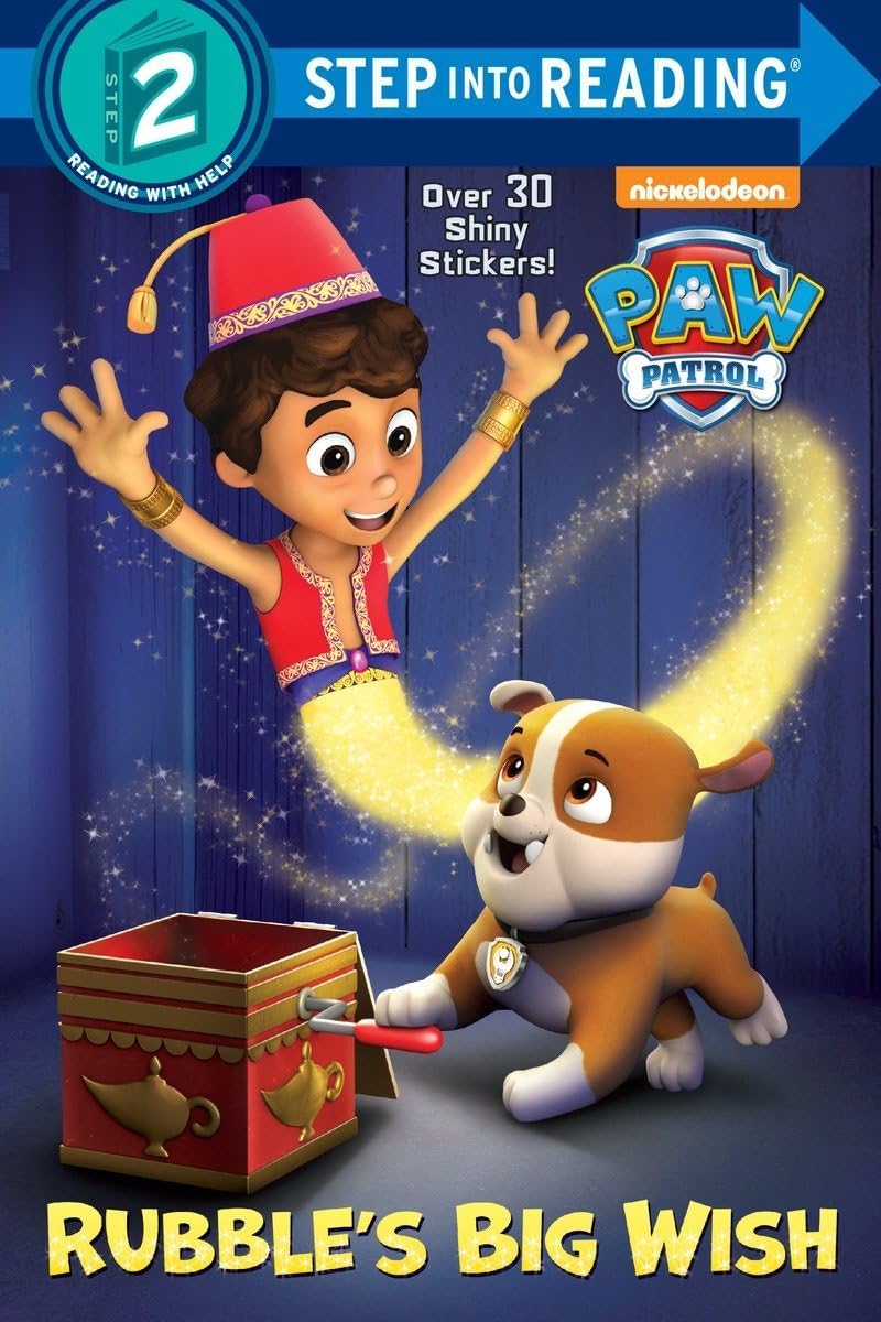 Rubble's Big Wish (PAW Patrol) (Step into Reading) Paperback – Sticker Book, January 3, 2017