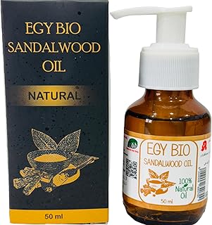 زيت خشب الصندل الحيوي من ايجي سيفين، 50 مل (متوسط)