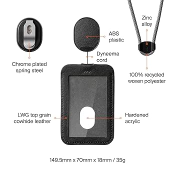 Amazon.com: Orbitkey ID Card Holder | Made with LWG