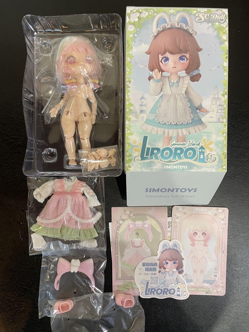 Amazon.co.jp: LIRORO リロロ 夏日の島 シークレット 桃桃莉 猫 オビツ