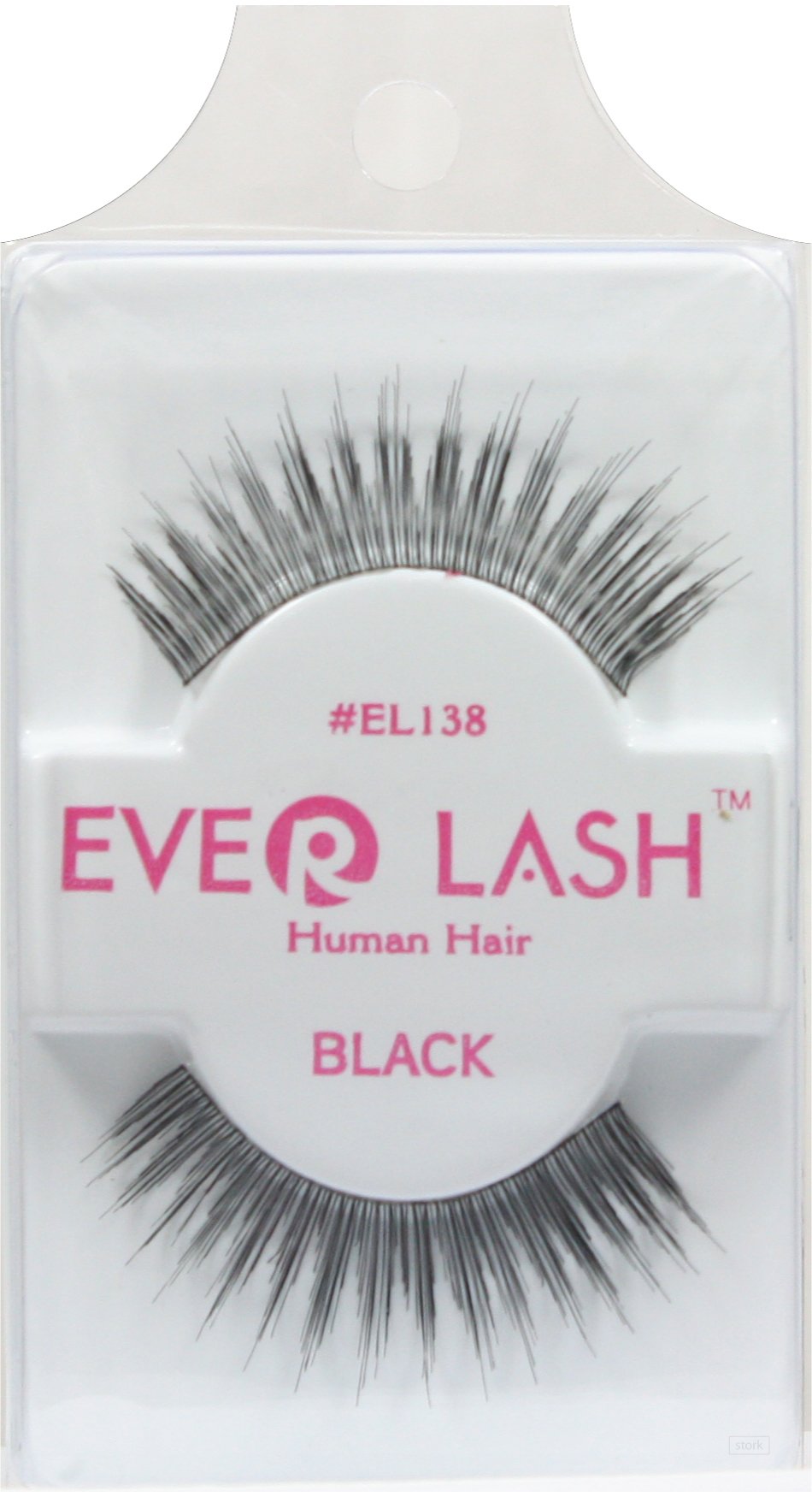 (6 PAIR) Everlash EL138 - Human Hair Quality Eyelash