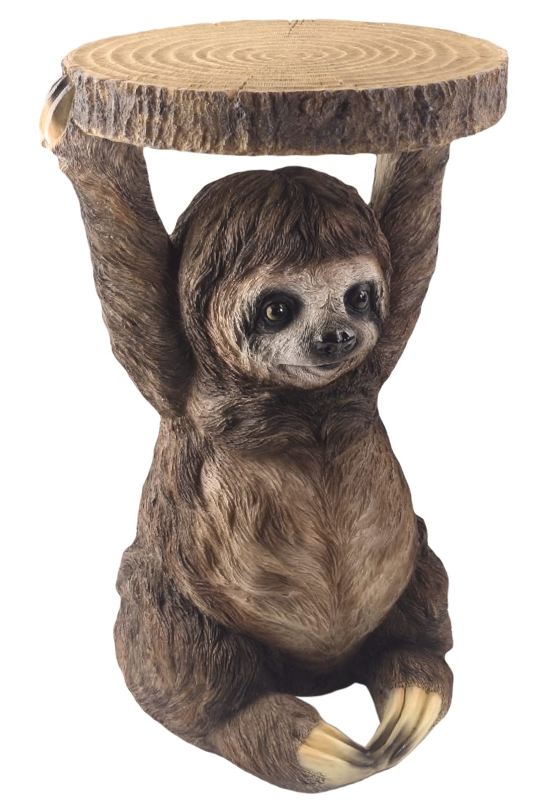 Kare Style Animal Sloth Side Table 52cm Sofa Bedside Plant Stand Lving Room Home Decor Garden Polystone