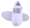 Sparx Girls Ssm003l White Uniform Dress Shoe - 7 UK (Ssm003l) gallery image