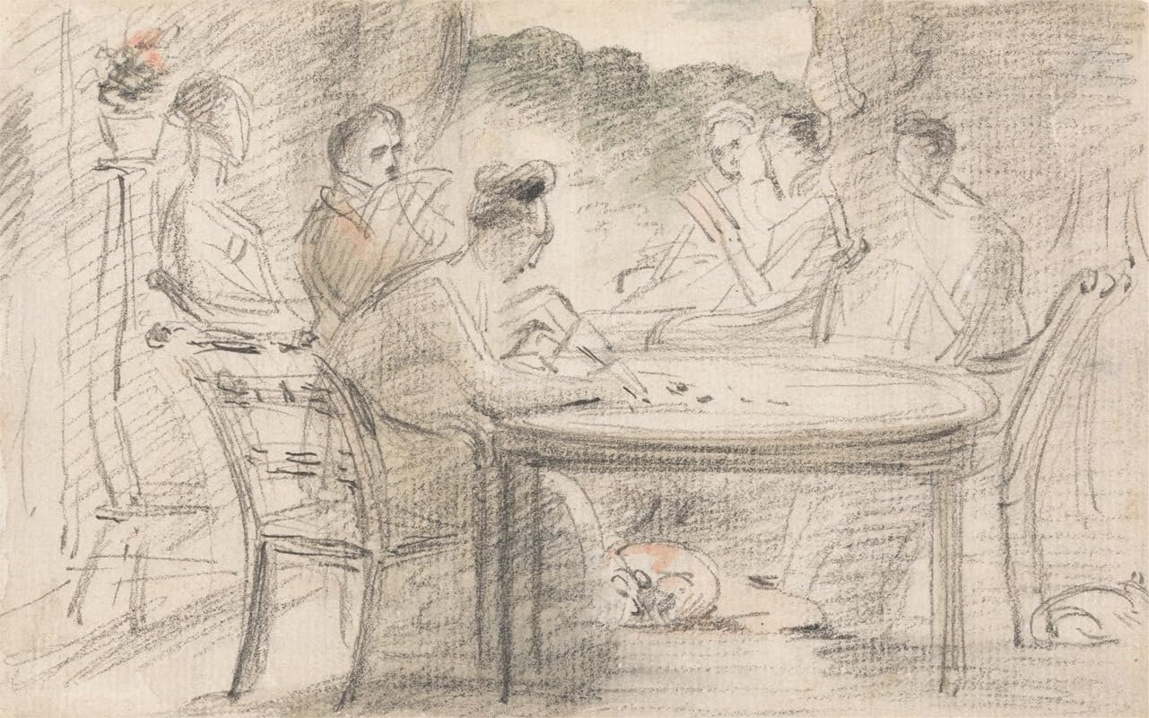 Mr. Hobson of Markfield and Family (ca. 1806) Poster Print by John Constable (24 x 36)