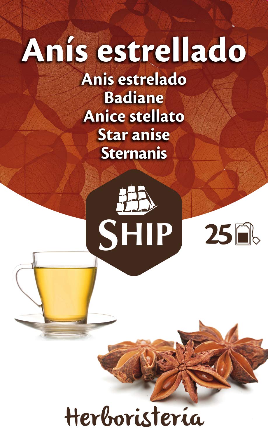 ANIS ESTRELLADO infusion 25bolsitas